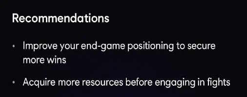 Recommendations